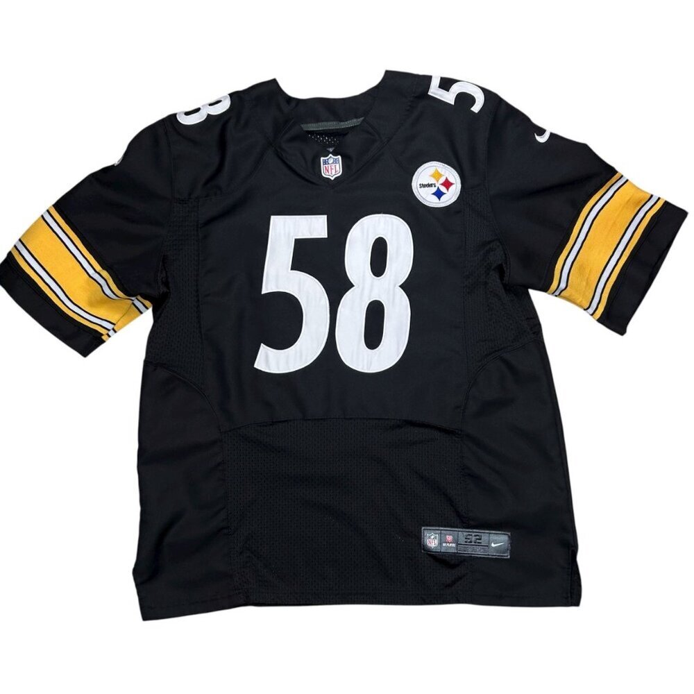 NFL Mitchell Ness Jack Lambert Jersey 52 Pittsburgh Steelers Sports